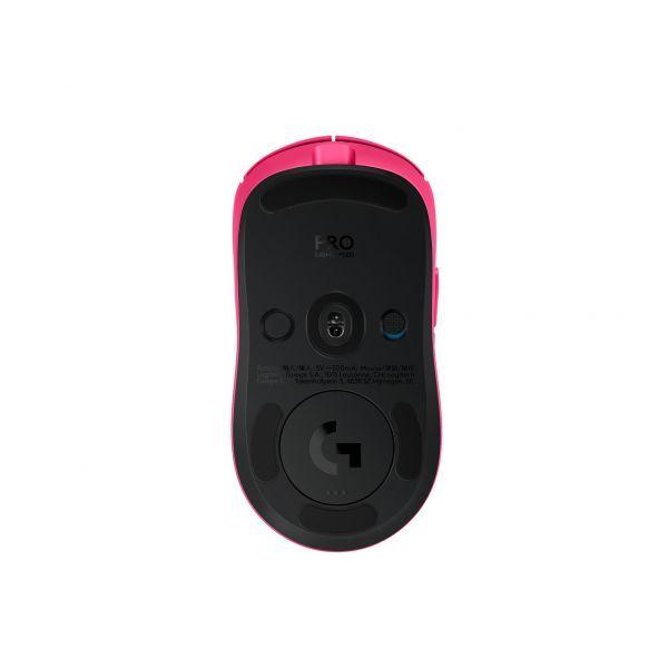 Rato LOGITECH G PRO 2 LIGHTSPEED (Ambidestro - 32000 DPI - Ótico - Magenta) — miniatura 5