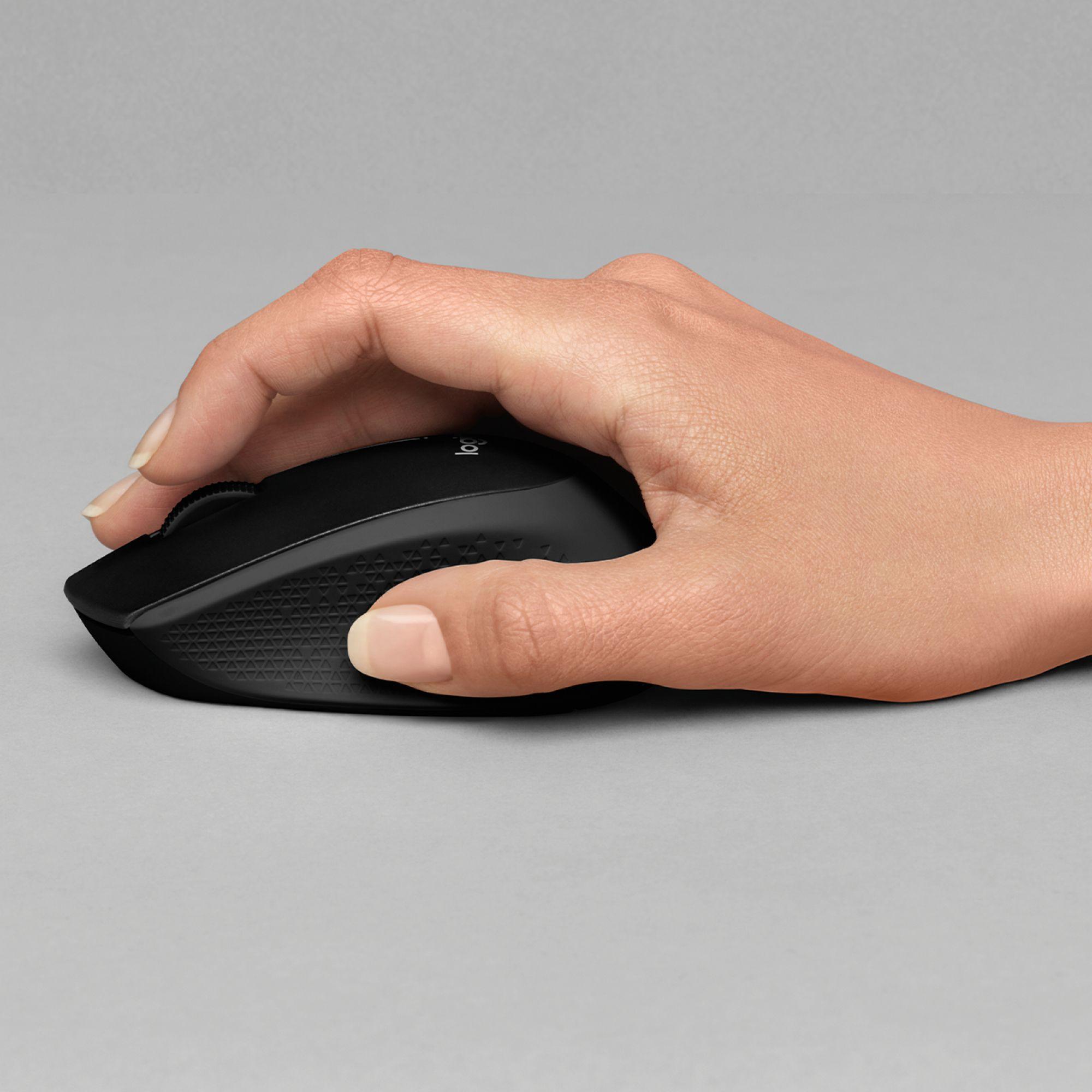 Rato LOGITECH M330 Silent Plus (Mão direita - 1000 DPI - Ótico - Azul) — miniatura 4