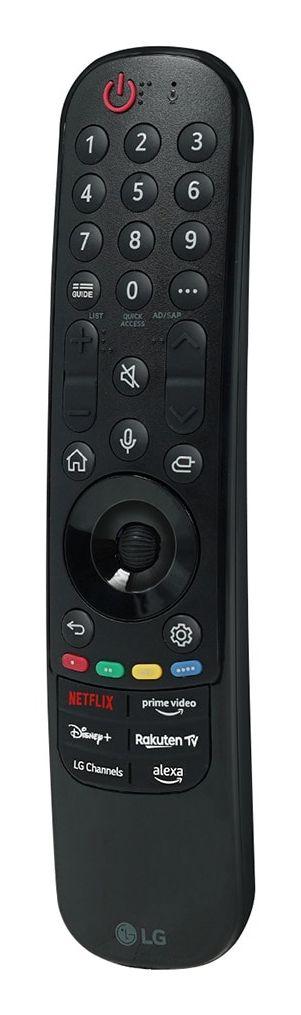 Comando LG AI Magic Remote MR25GB.AEU (Bluetooth - Preto)
