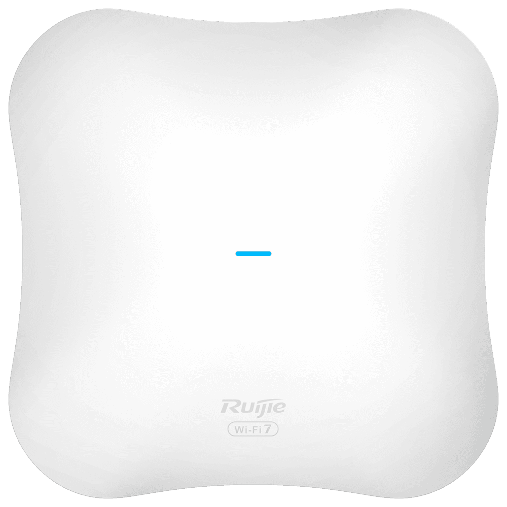 Ponto de Acesso REYEE RG-RAP73Pro (Wi-Fi 7 - 13 657 Mbit/s - 2,4 GHz, 5 GHz e 6 GHz - Branco)