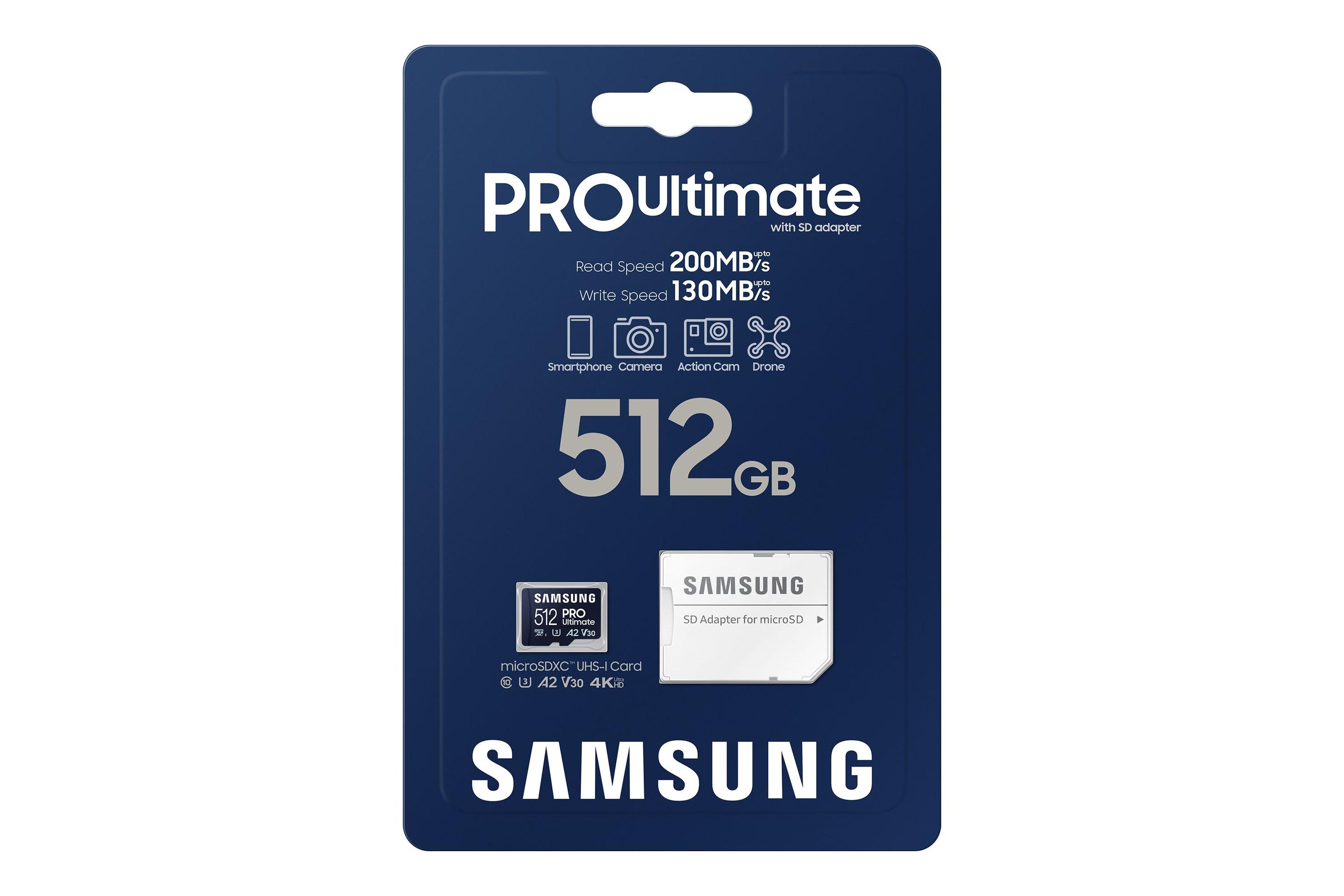 Cartão de Memória SAMSUNG PRO Ultimate MB-MY512SA/WW (512GB - 200 MB/s - Azul), miniatura 7