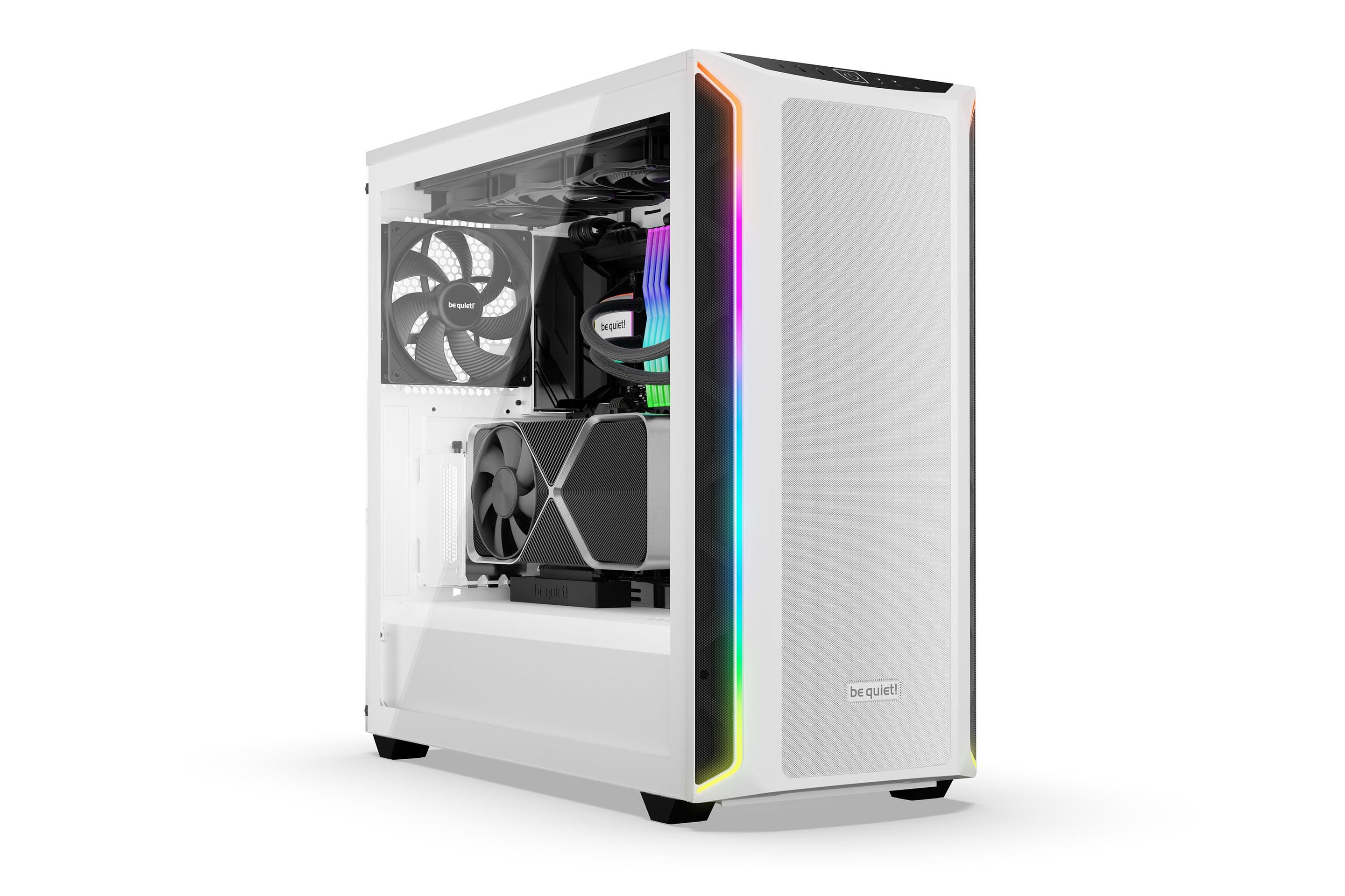 Caixa PC BE QUIET! Shadow Base 800 DX (ATX, EATX, micro ATX, Mini-ITX - ATX, PS2 - Midi Tower - Branco) — miniatura 5
