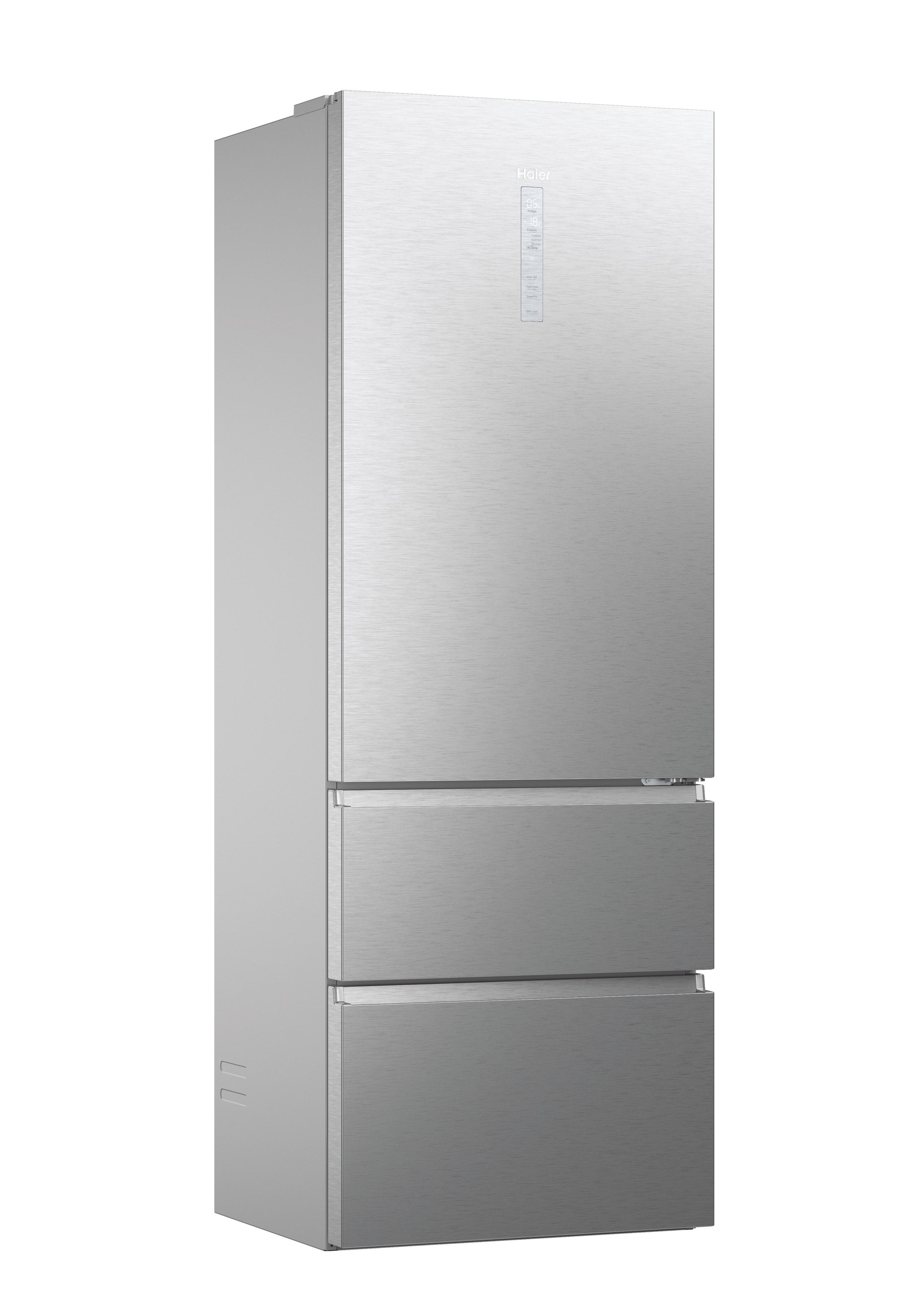 Frigorífico Combinado Independente HAIER HTW7720BNMM (486 l - hOn - 200,6x70x67,5 cm - Prateado) — miniatura 3