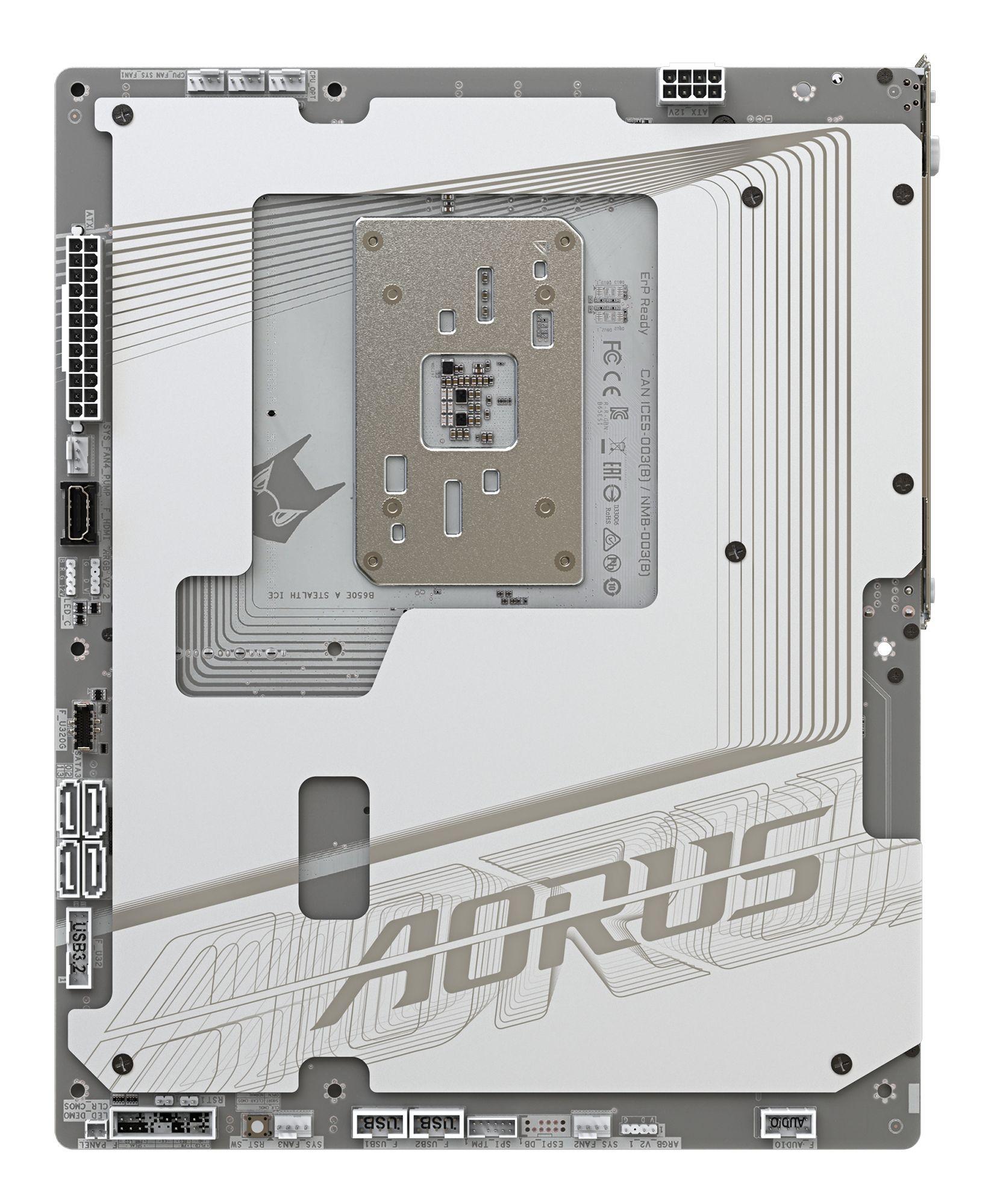 Motherboard GIGABYTE B650E AORUS STEALTH ICE (AM5 - ATX - Duplo canal - Branco) — miniatura 4