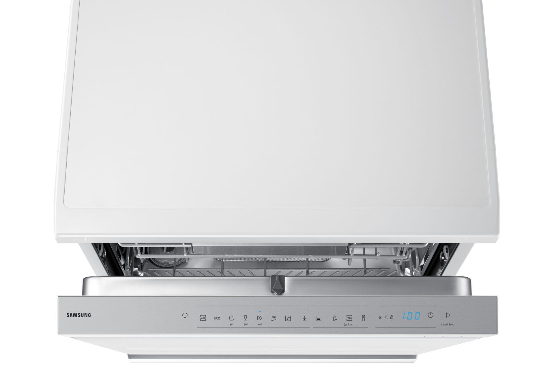 Máquina de Lavar Loiça Independente SAMSUNG DW70H73YCFVU1 (Largura 60 cm - 14 talheres - B - Inox), miniatura 3