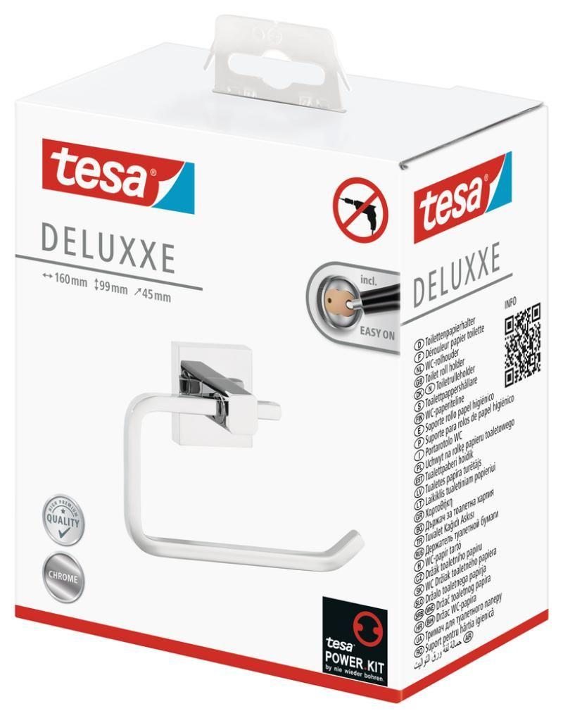 Porta-Rolos de Papel Higiénico TESA Deluxxe (Sem Tampa - Prateado), miniatura 2