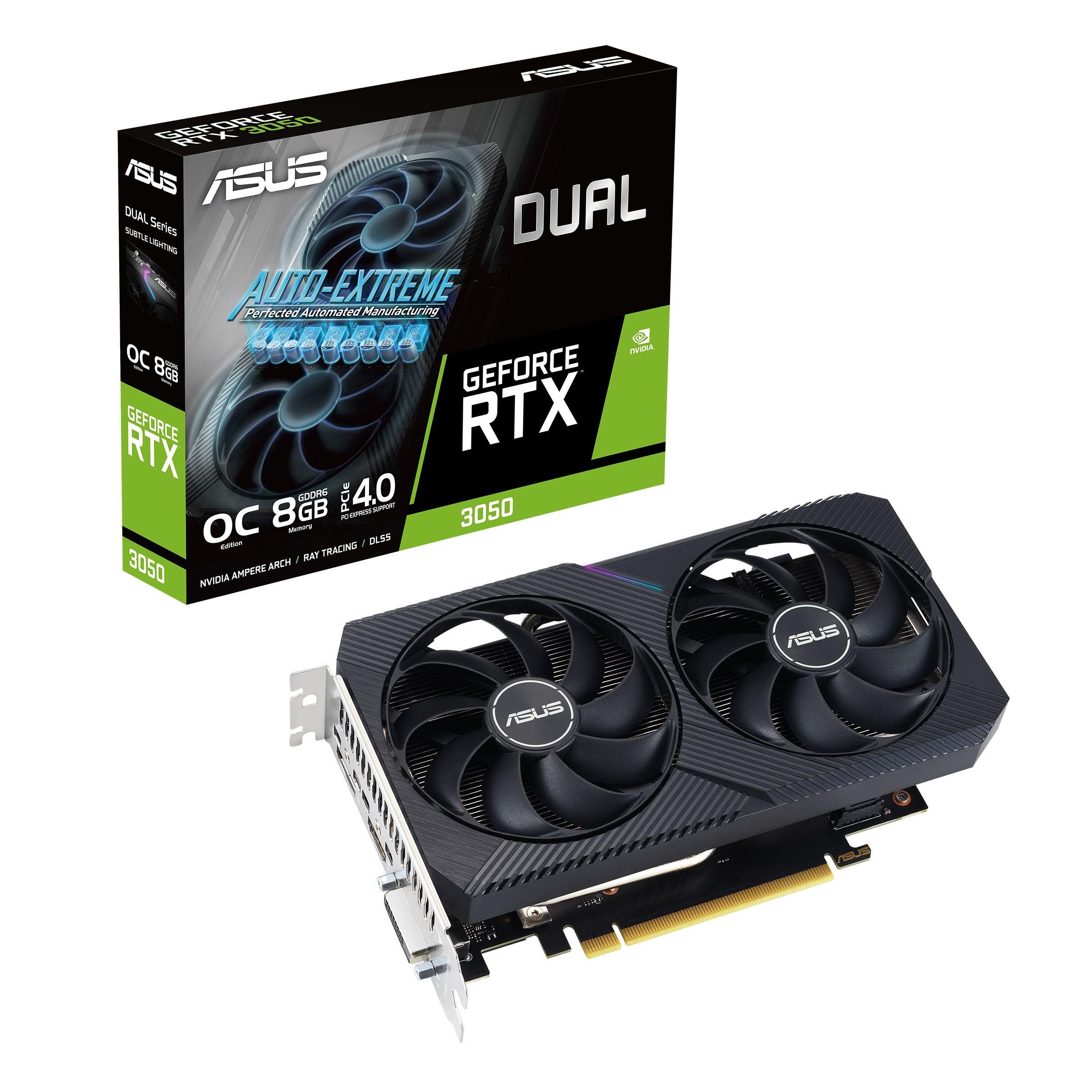 Placa Gráfica ASUS DUAL-RTX3050-O8G-V2 (GeForce RTX 3050 - 14 Gbit/s - 8 GB - Preto), miniatura 13
