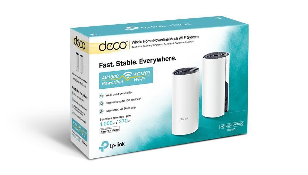 Sistema Mesh Wi-Fi TP-LINK Deco P9 (Wi-Fi 5 - 1167 Mbit/s - Banda dupla - Branco) — miniatura 2