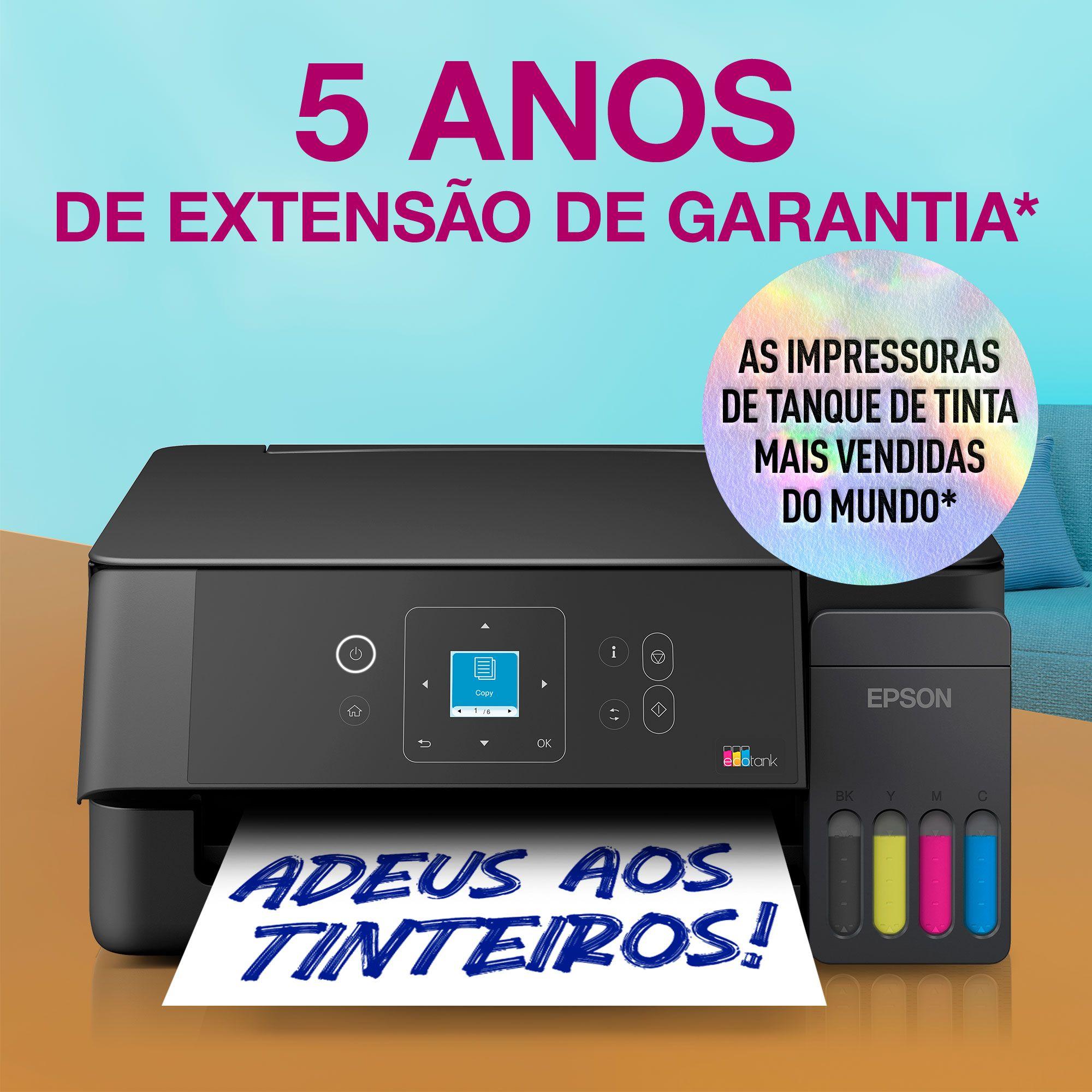Impressora Multifunções EPSON EcoTank ET-2920 (A4 - Impressão a cores - 100 folhas - Preto) — miniatura 7