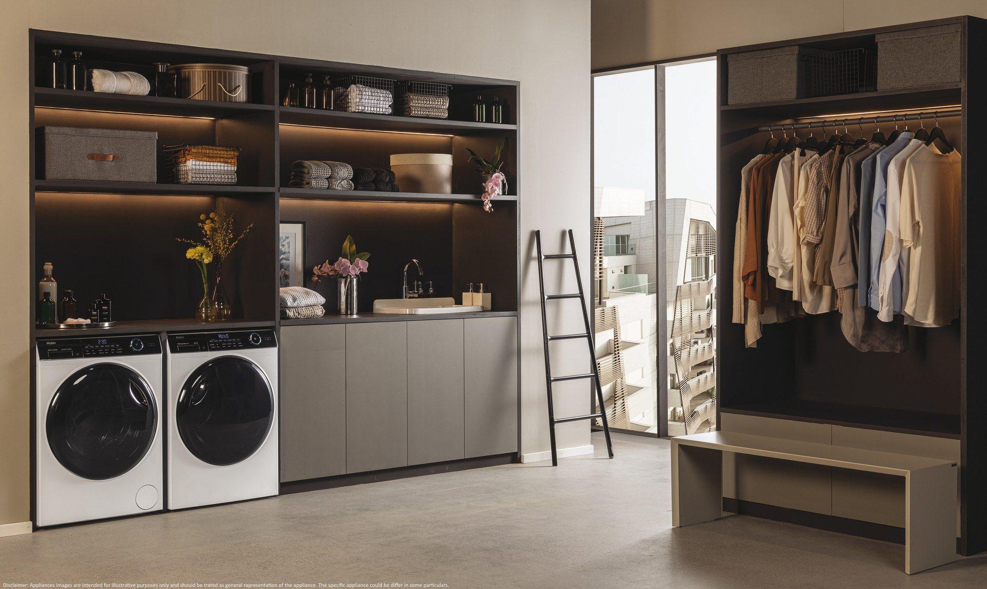 Máquina de Lavar Roupa Independente HAIER HW100B14959NEUIB (1400 RPM - B - A - Branco) — miniatura 15