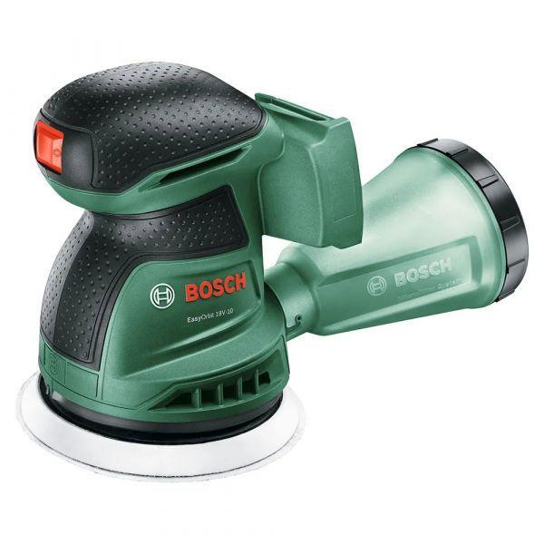 Lixadora Excêntrica BOSCH EasyOrbit 18V-10 Solo (Plástico - Verde e Preto), imagem 1