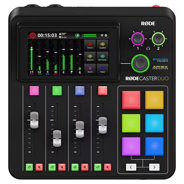 Mesa de Mistura RODE MICROPHONES RØDECaster Duo (Wi-Fi, Bluetooth - Preto)