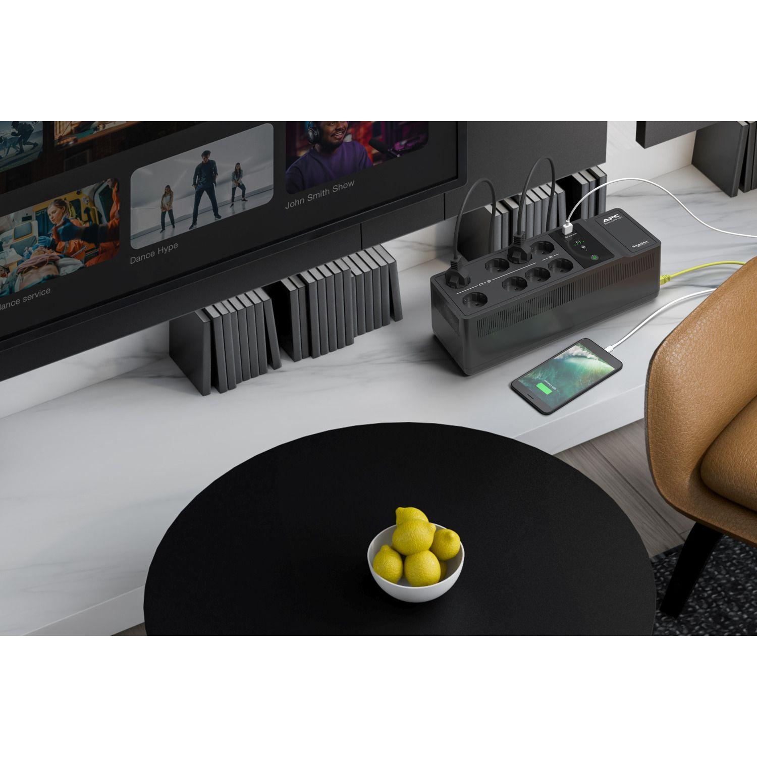 Sistema de Alimentação Ininterrupta (UPS) APC BE500G2-GR (Preto) — miniatura 12