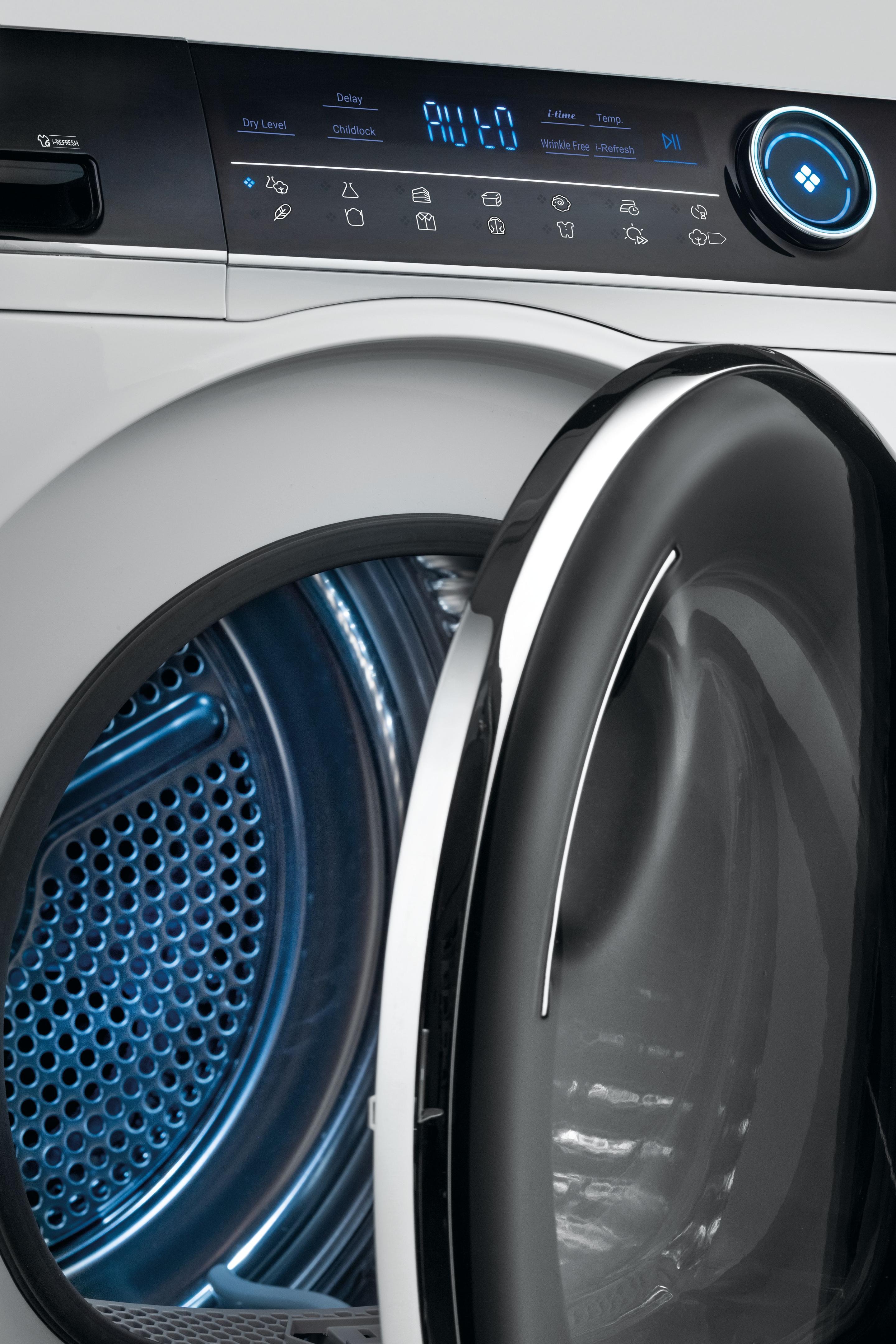 Máquina de Secar Roupa Independente HAIER HD90-A3979-S (9 kg - Bomba de calor - Direita - Branco) — miniatura 6
