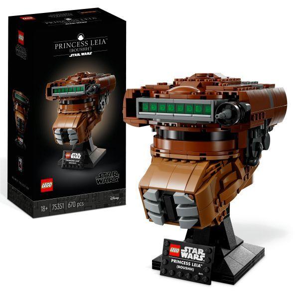 LEGO 75351 Star Wars Capacete da Princesa Leia™ (Boushh™) (18+ anos - 670 peças) — miniatura 3