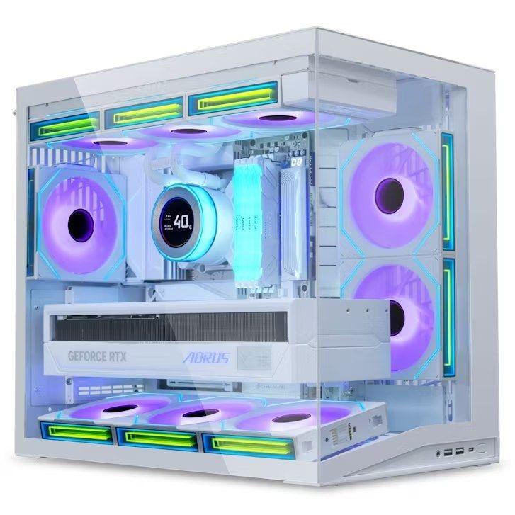 Caixa ATX LIAN LI O11 Dynamic Mini V2 (ATX, Micro ATX, Mini-ATX - Mini Tower - 16 cm - Branco) — miniatura 2