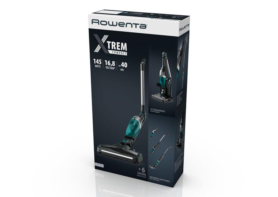 Aspirador Vertical ROWENTA RH1239WO X-Trem Compact (Altura 16,8 cm - Azul) — miniatura 16