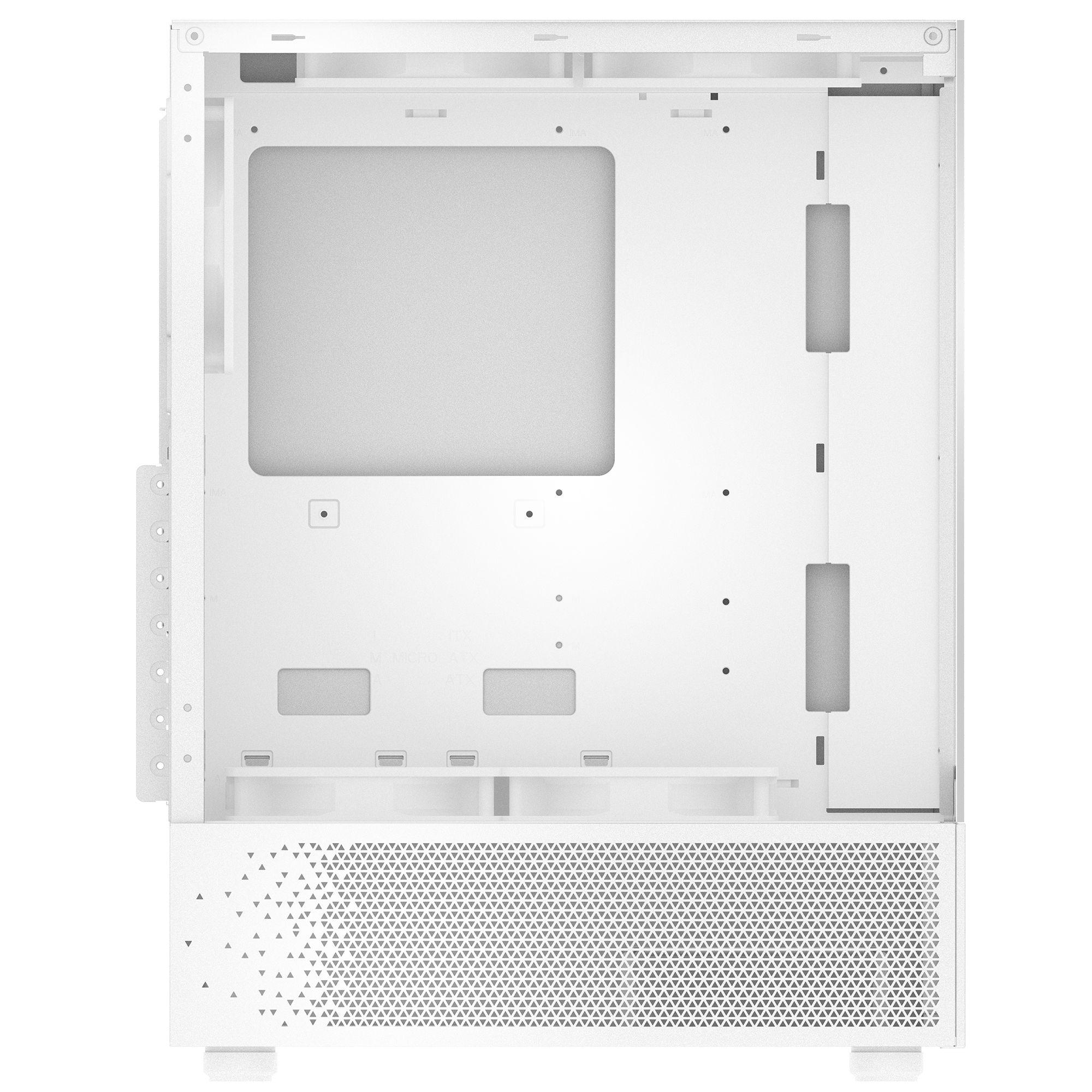 Caixa de Computador XPG Invader X Mini (ATX, Micro ATX, Mini-ITX - Torre Midi - SPCC - Branco) — miniatura 2