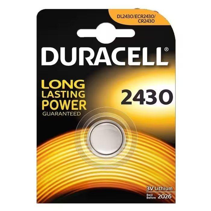 Pilha de Botão DURACELL CR2430 (Lítio 3 V - 1 Unidade) — miniatura 2