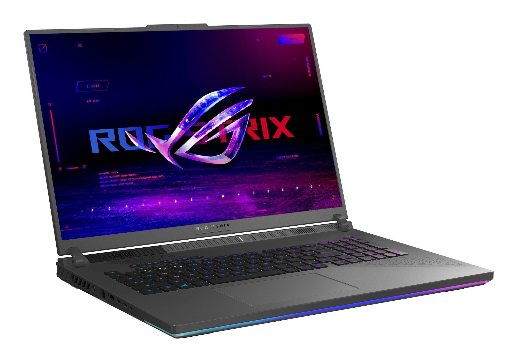 Computador Portátil Gaming ASUS ROG Strix G18 G814FP-S9065W (Windows 11 Home - AMD Ryzen 9 - 9955HX - Cinzento) — miniatura 3