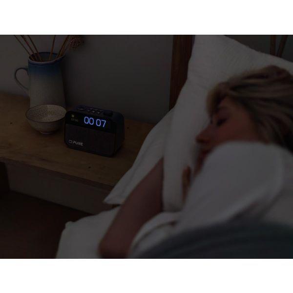 Rádio Despertador PURE Moment (AC - Preto), miniatura 4