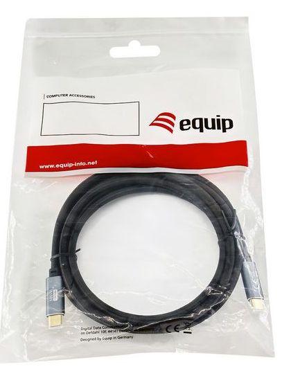 Cabo USB-C EQUIP 128359 (3 m - USB C - Preto) — miniatura 5