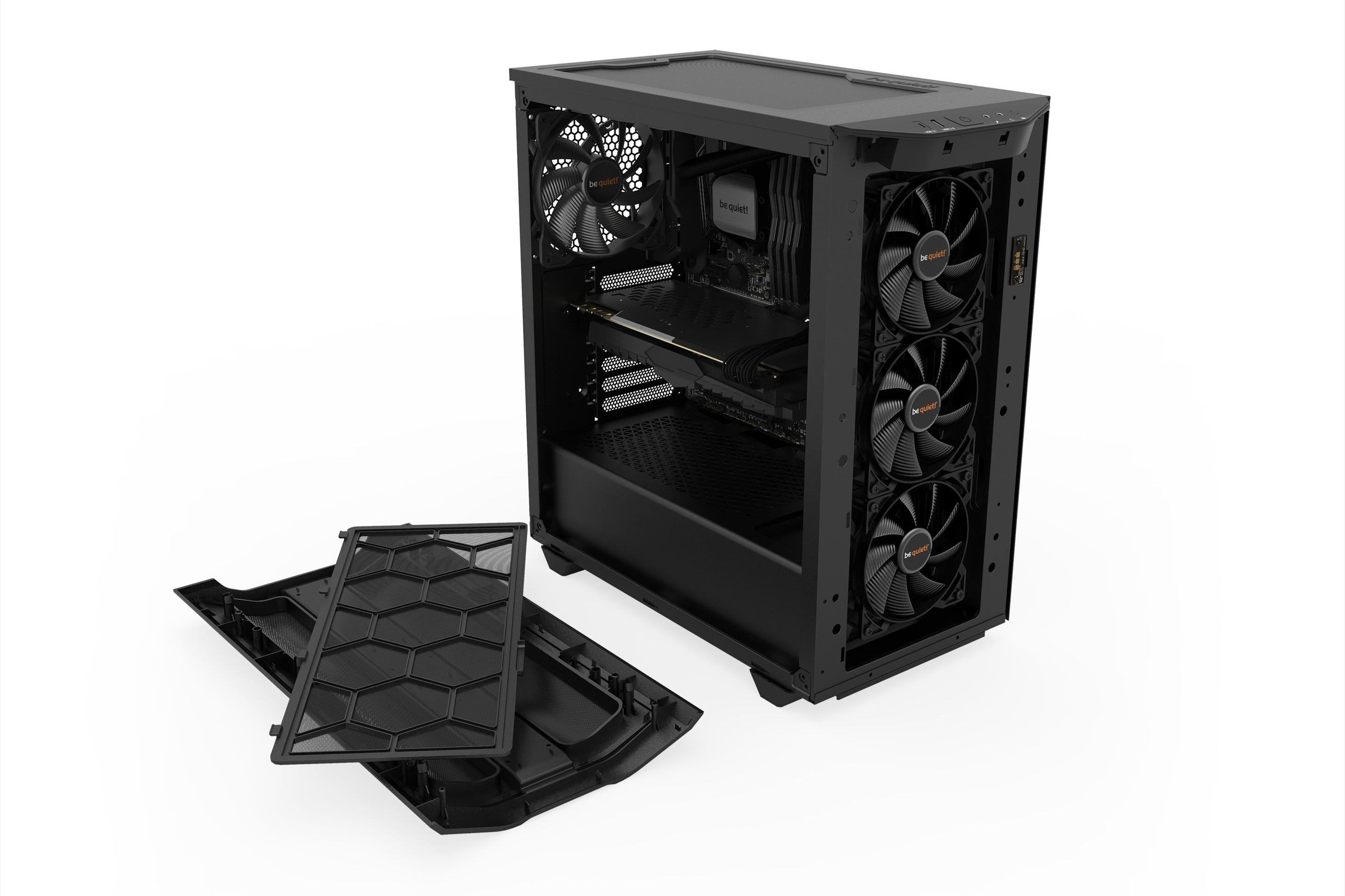 Caixa PC BE QUIET! Pure Base 500DX (ATX, PS/2 - Midi Tower - ATX, micro ATX, Mini-ATX - Preto), miniatura 6