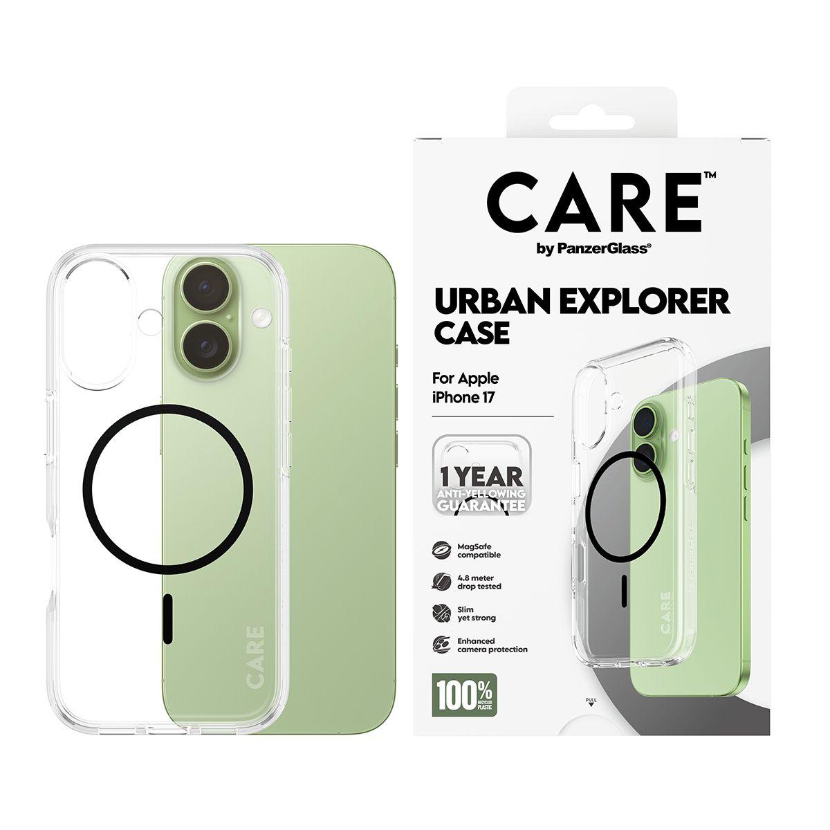 Capa PANZERGLASS CARE by Urban Explorer CR85101 (Apple - Preto), miniatura 2
