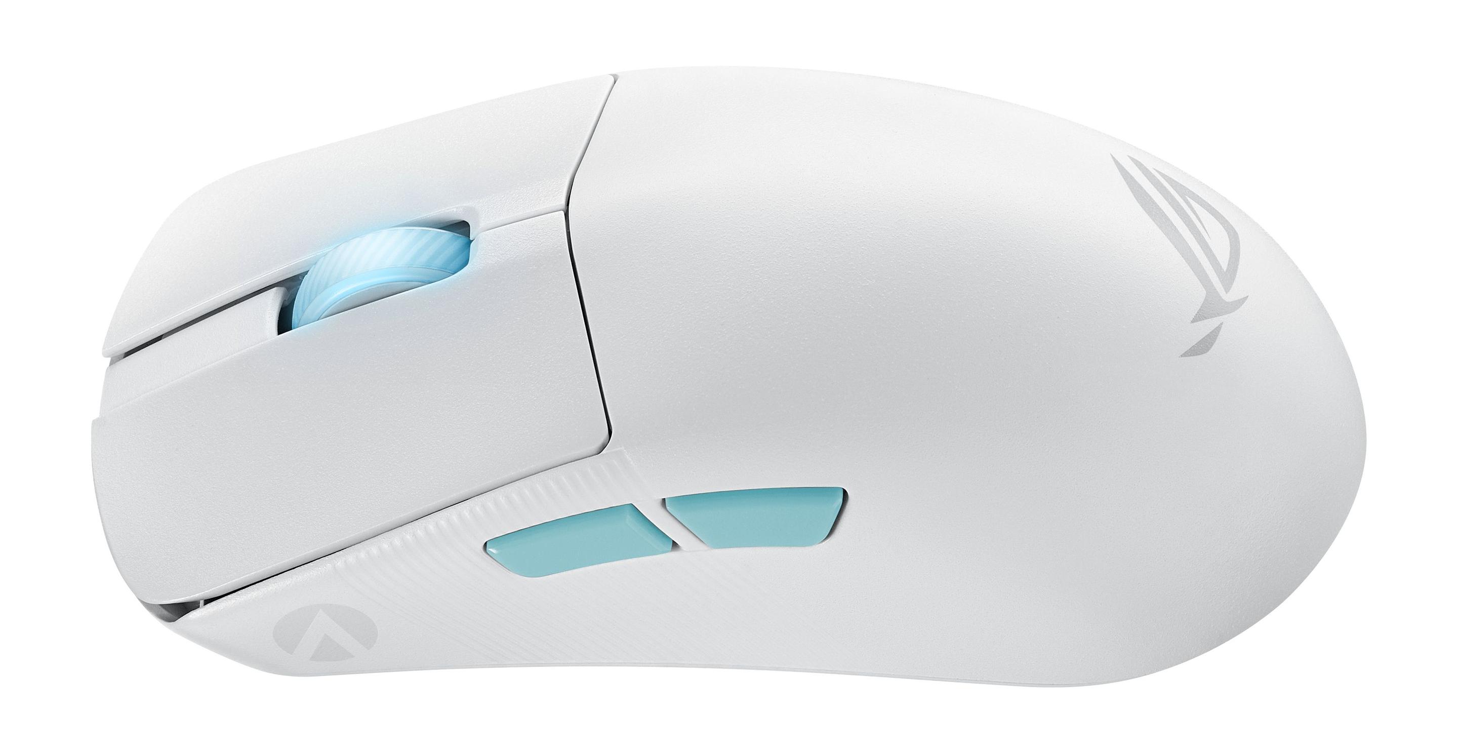 Rato ASUS ROG Harpe Ace Aim Lab Edition (Ambidestro - 36000 DPI - Opto-mecânico - Branco) — miniatura 8