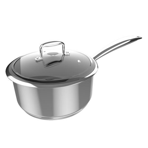 Caçarola com Cabo CECOTEC Polka Classy 16 Pot Steel (Aço inoxidável - Aço inoxidável)