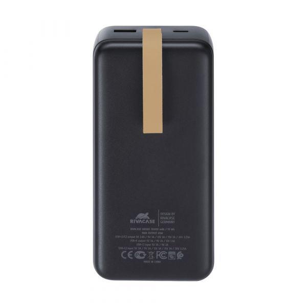 Bateria Externa RIVACASE VA1083 (30000mAh - 65 W - Quick Charge 3.0 - Preto) — miniatura 5