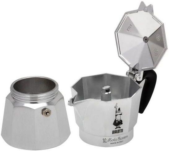 Cafeteira Italiana BIALETTI Moka Express 3T (Alumínio/Preto), miniatura 2