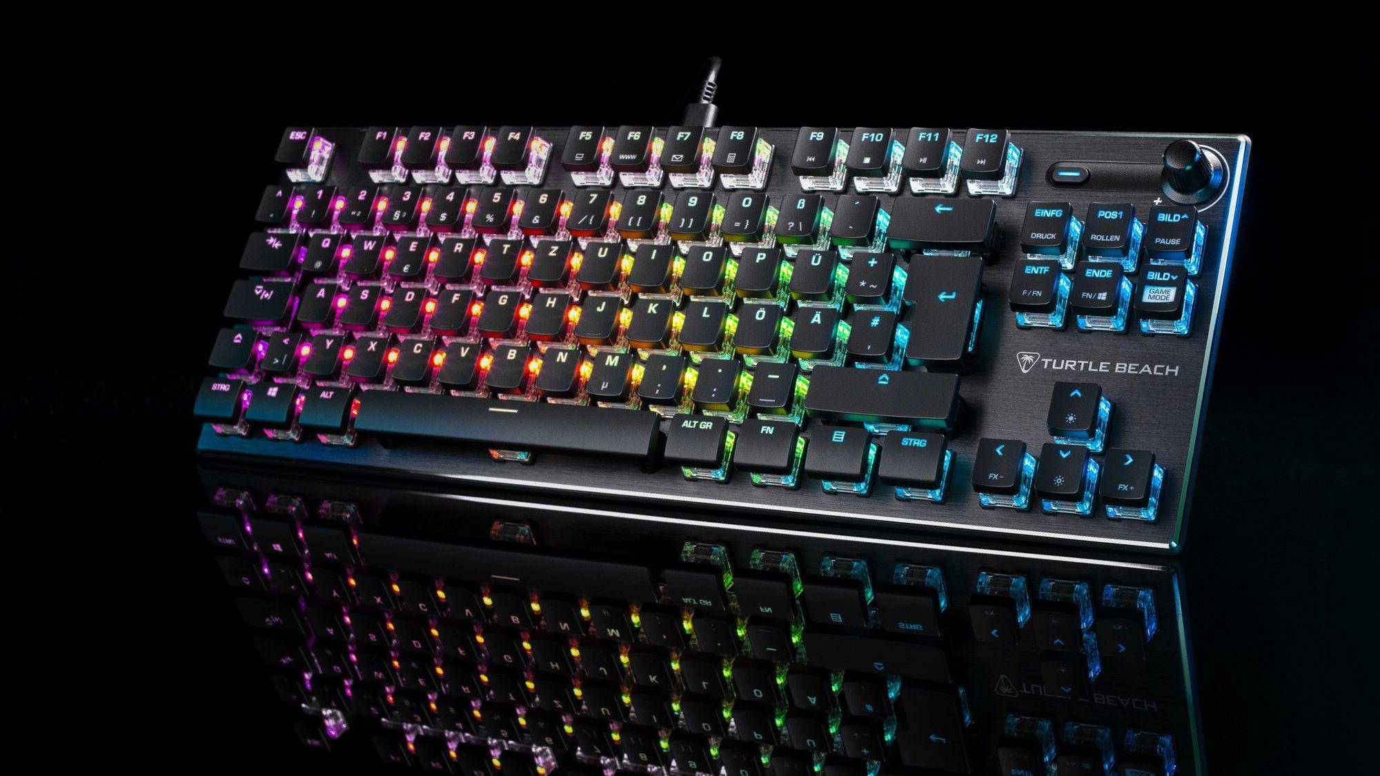 Teclado Gaming TURTLE BEACH Vulcan TKL (Alemão - Interruptor de chave mecânico - USB - Preto) — miniatura 6