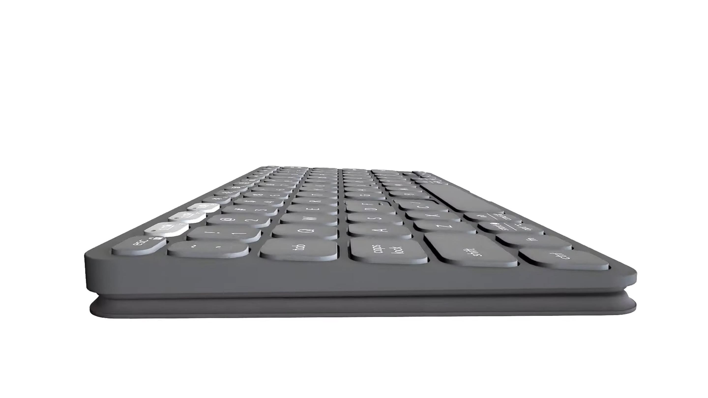 Teclado LOGITECH Keys-To-Go 2 (Estados Unidos - Teclas tesoura - Mini - Cinzento-claro) — miniatura 8