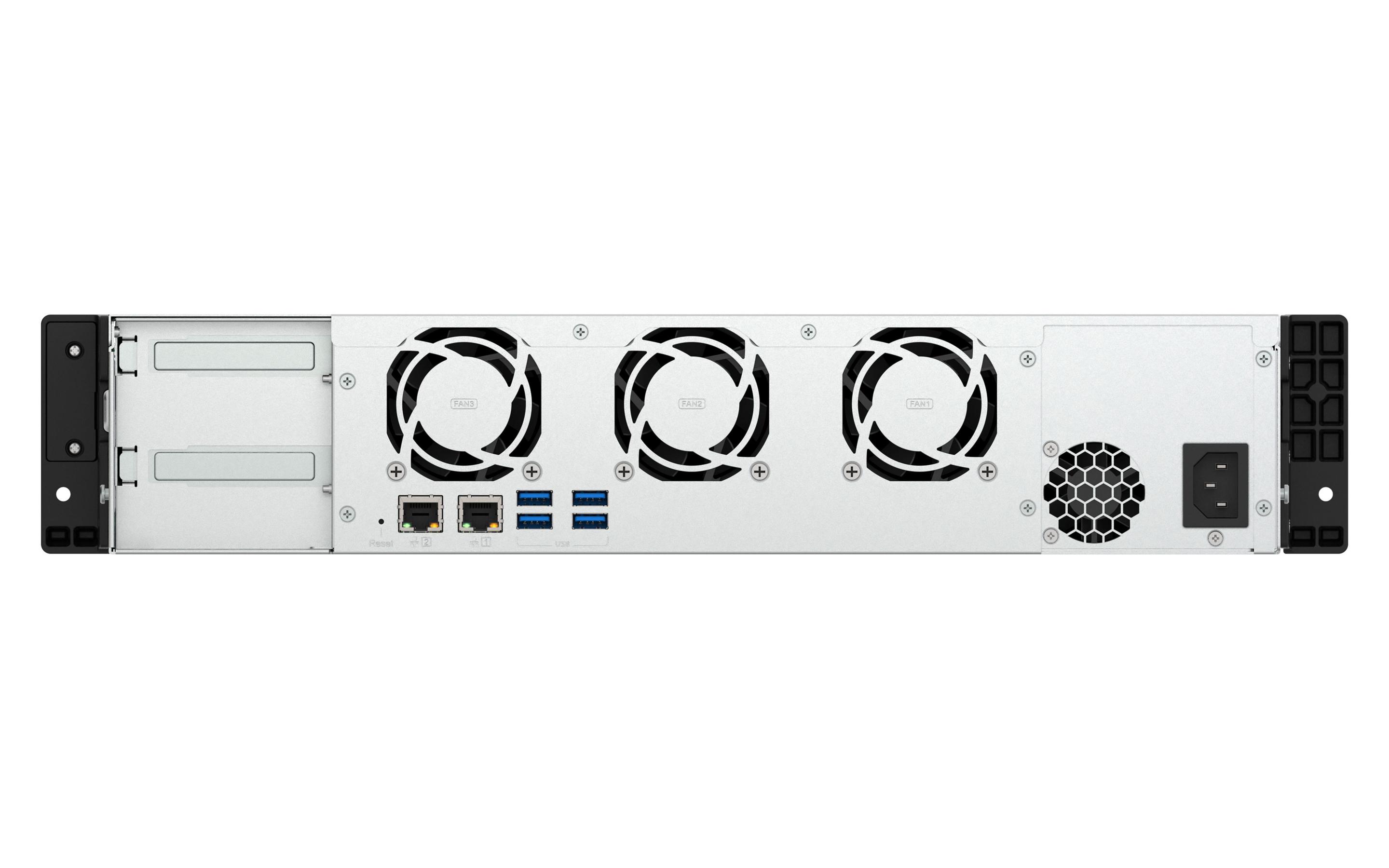 NAS QNAP TS-855EU-8G (Serial ATA II, Serial ATA III - 8 GB - 8 baias - Preto), miniatura 2