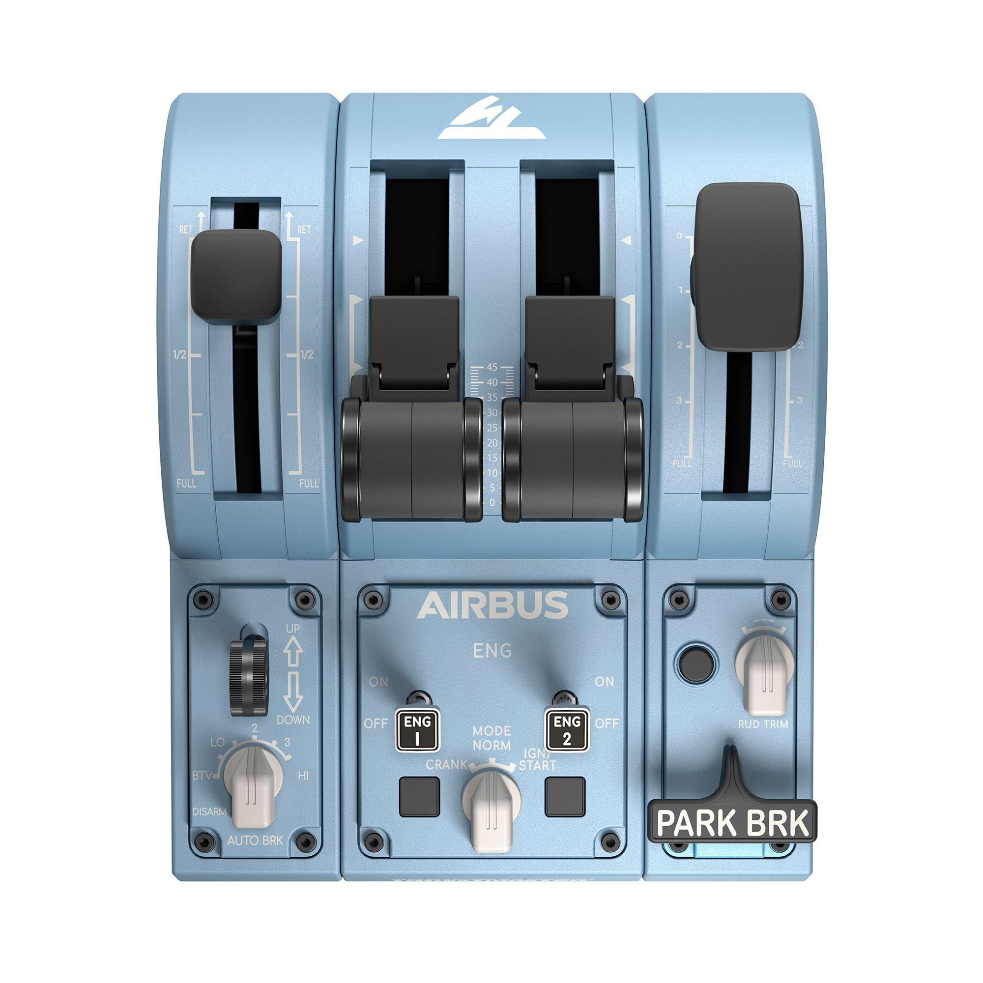 Simulador de Voo THRUSTMASTER TCA Quadrant Add-On Airbus Edition (PC - Com fios - Preto e Azul) — miniatura 5