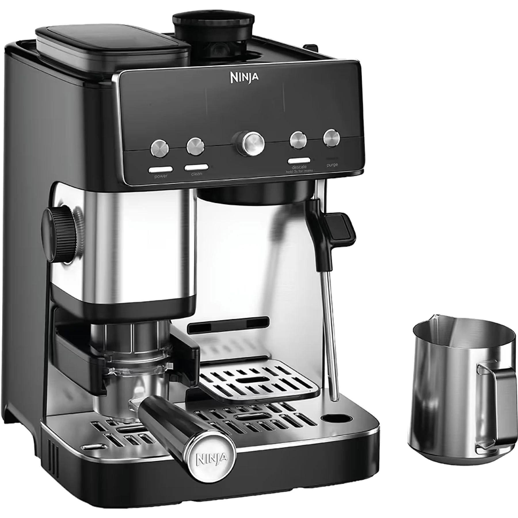 Máquina de Café Expresso NINJA Luxe Café Mini ES301EU (1650 W - Altura 34,1 cm - Preto)