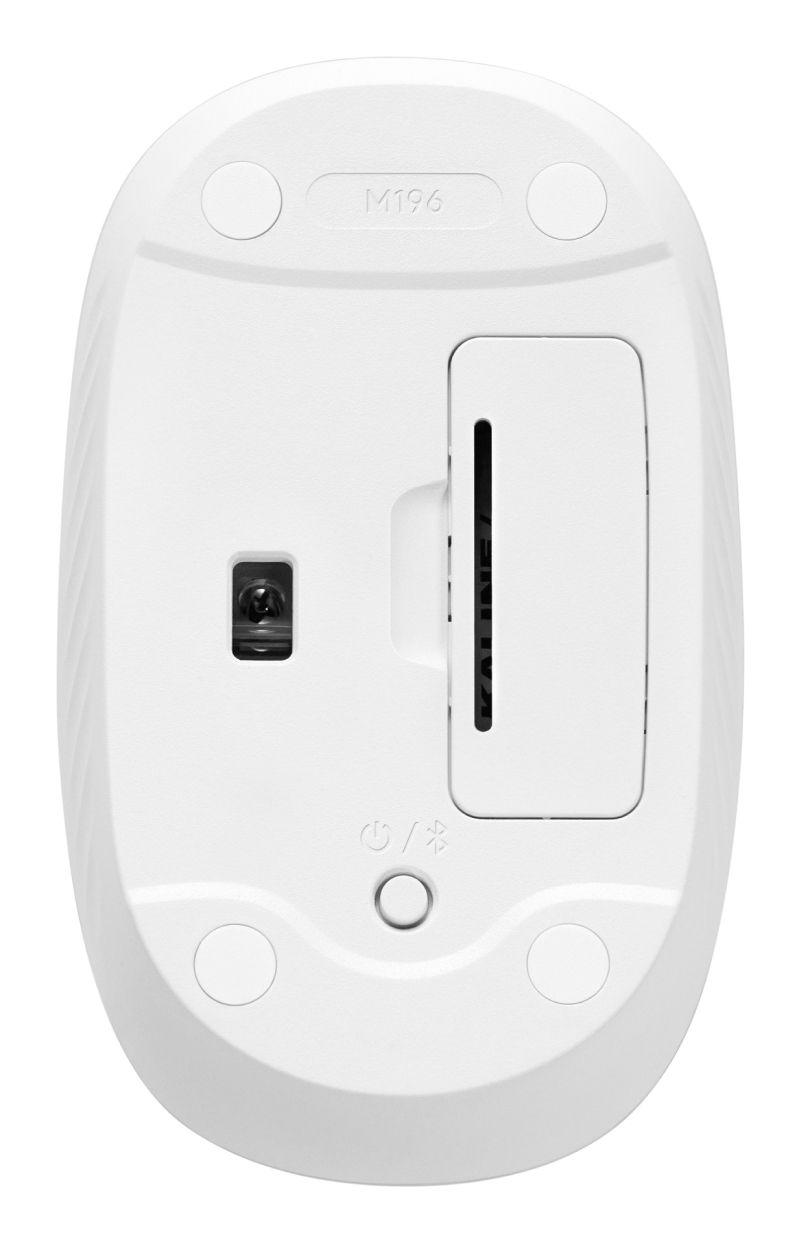 Rato LOGITECH M196 (Ambidestro - 1000 DPI - IR LED - Branco) — miniatura 2