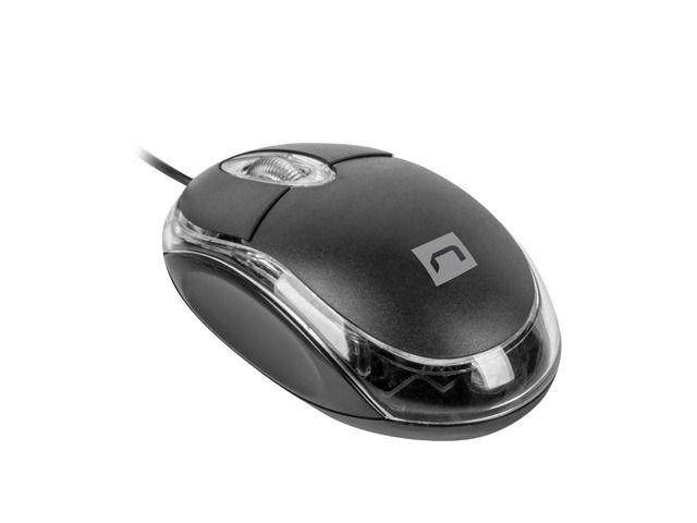 Rato NATEC Vireo 2 (1000 DPI - Ótico - USB Type-A - Preto)
