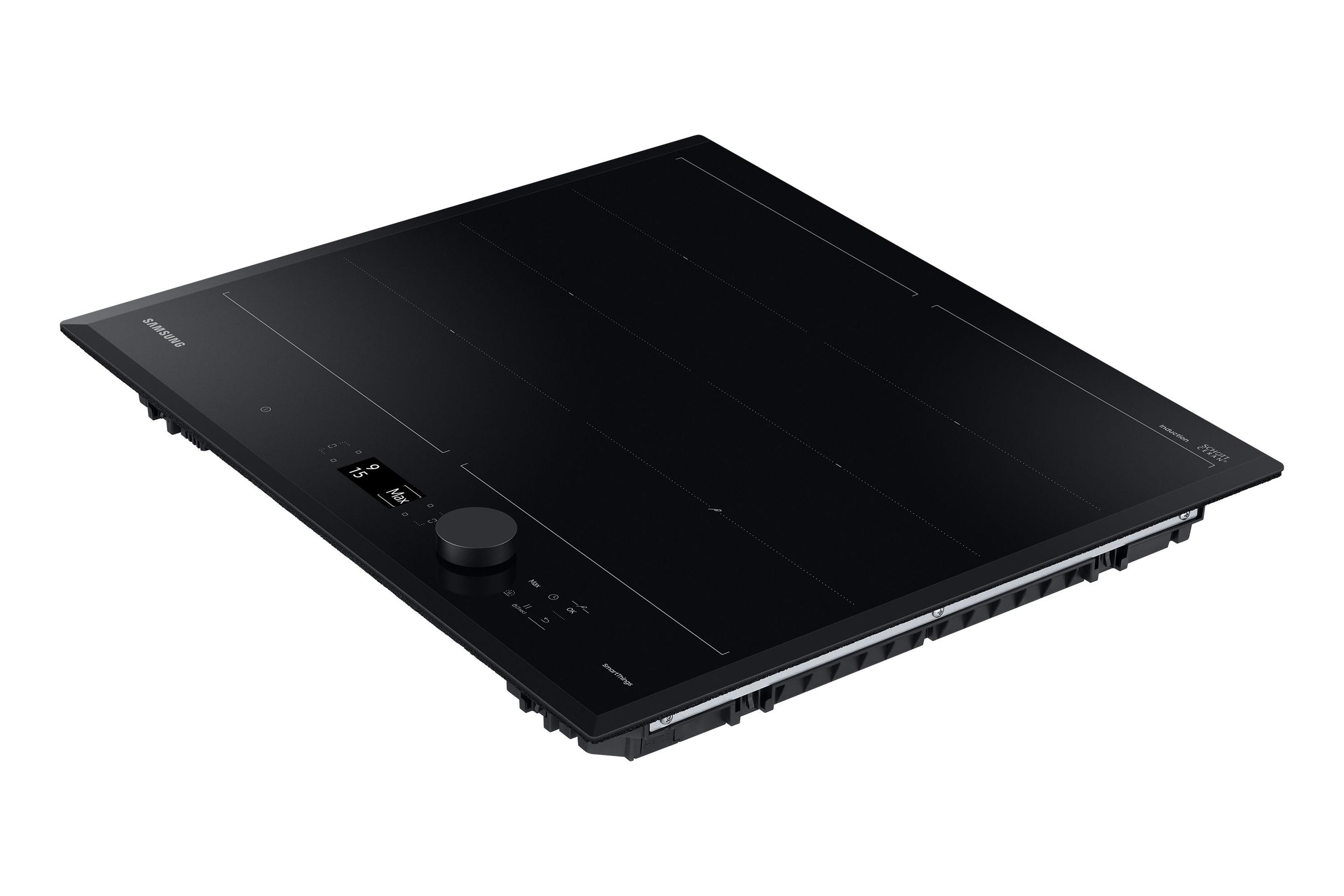 Placa de Indução de Encastre SAMSUNG NZ64B7799KKU1 (4 zonas - 7400 W - Toque - Preto), miniatura 3