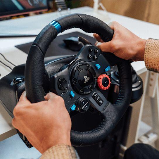 Volante e Pedais LOGITECH G29 Driving Force (PlayStation - Com fios - Preto) — miniatura 3