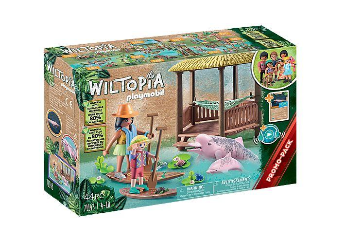Conjunto PLAYMOBIL Wiltopia 71143 (4 anos - Multicor)