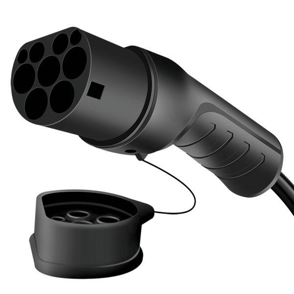 Cabo de Carregamento para Veículos Elétricos LOGILINK EVC0125 (Preto) — miniatura 4
