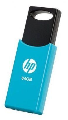 Pen USB HP HPFD212-64-TWIN (Sleeve - USB Type-A - 14 MB/s - Preto/Azul), miniatura 3