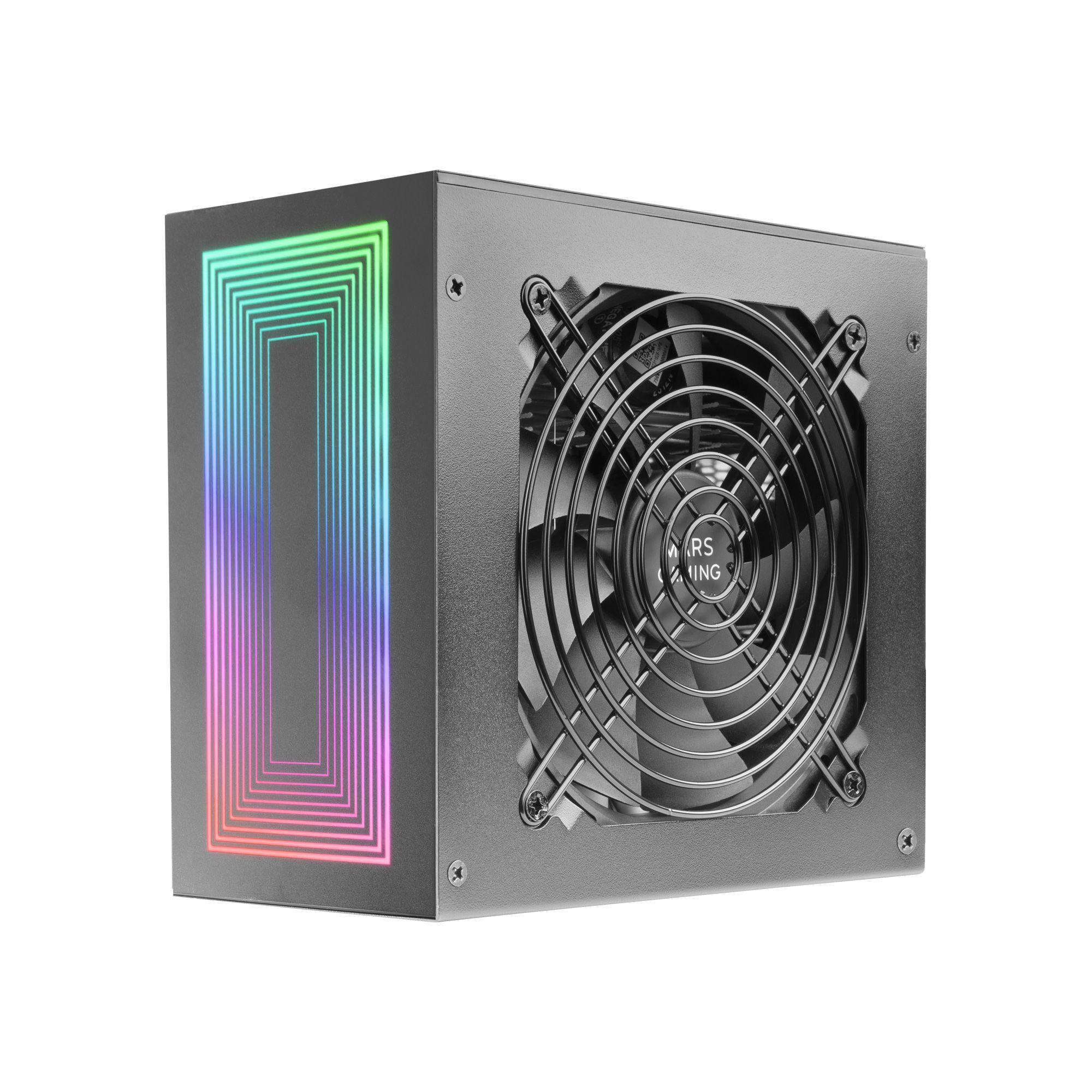 Fonte de Alimentação MARS GAMING MPB750S (ATX - 750 W - 80 PLUS Bronze - Preto), miniatura 3