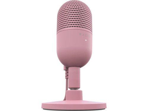 Microfone Condensador Razer Seiren V3 Mini (Microfone de mesa - Com fios - USB - Quartzo Metálico)
