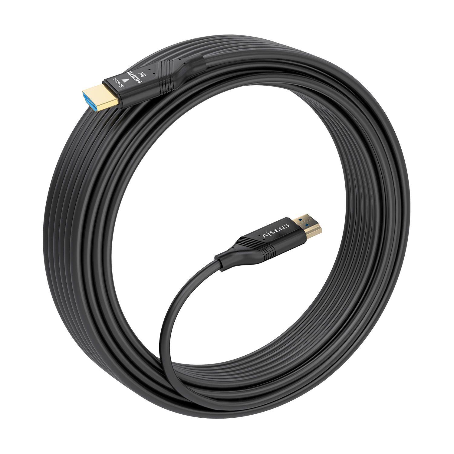 Cabo HDMI AISENS A153-0517 (20 m - 120 Hz - HDMI Type A - Preto), miniatura 2