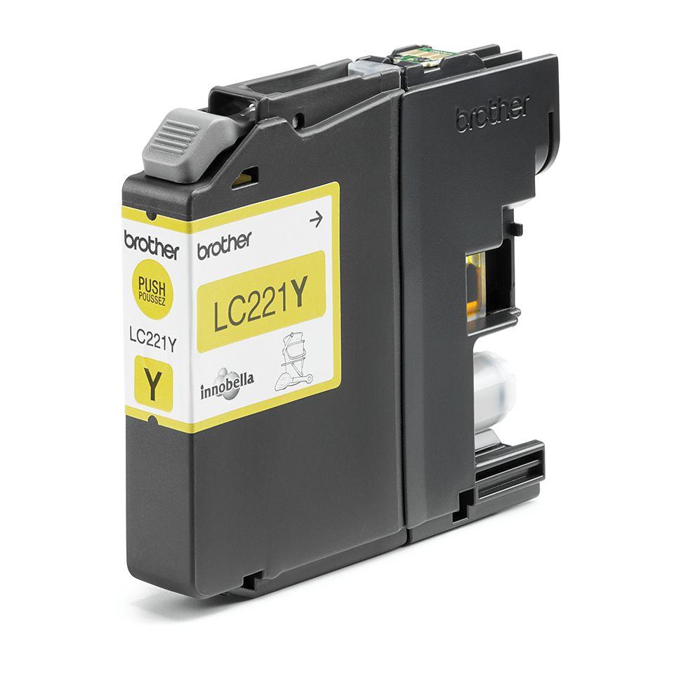 Tinteiro BROTHER LC221Y (260 páginas - Amarelo), miniatura 3