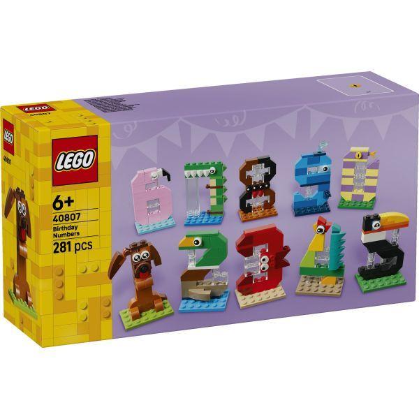 LEGO 40807 Seasonal Números de Aniversário (6+ anos - 281 peças), miniatura 5