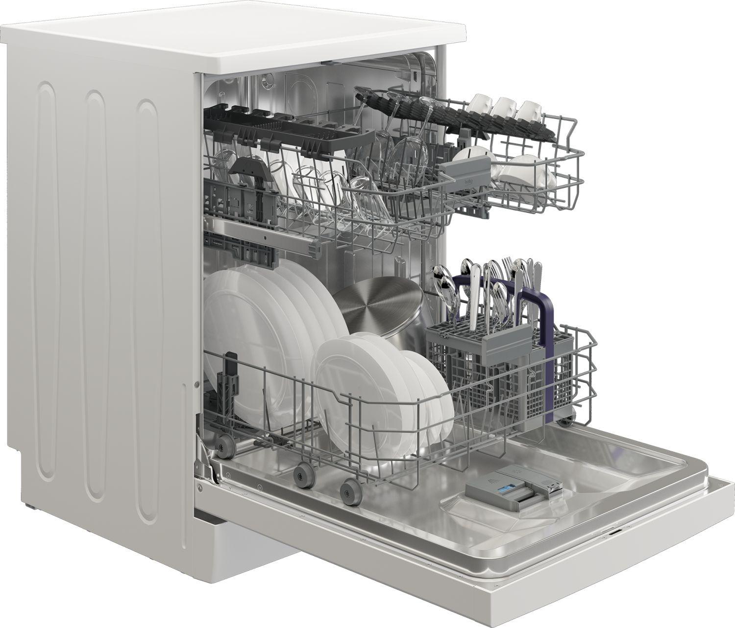 Máquina de Lavar Loiça Independente BEKO BDFN26440WC (14 talheres - B - 9,5 l - Branco), miniatura 9